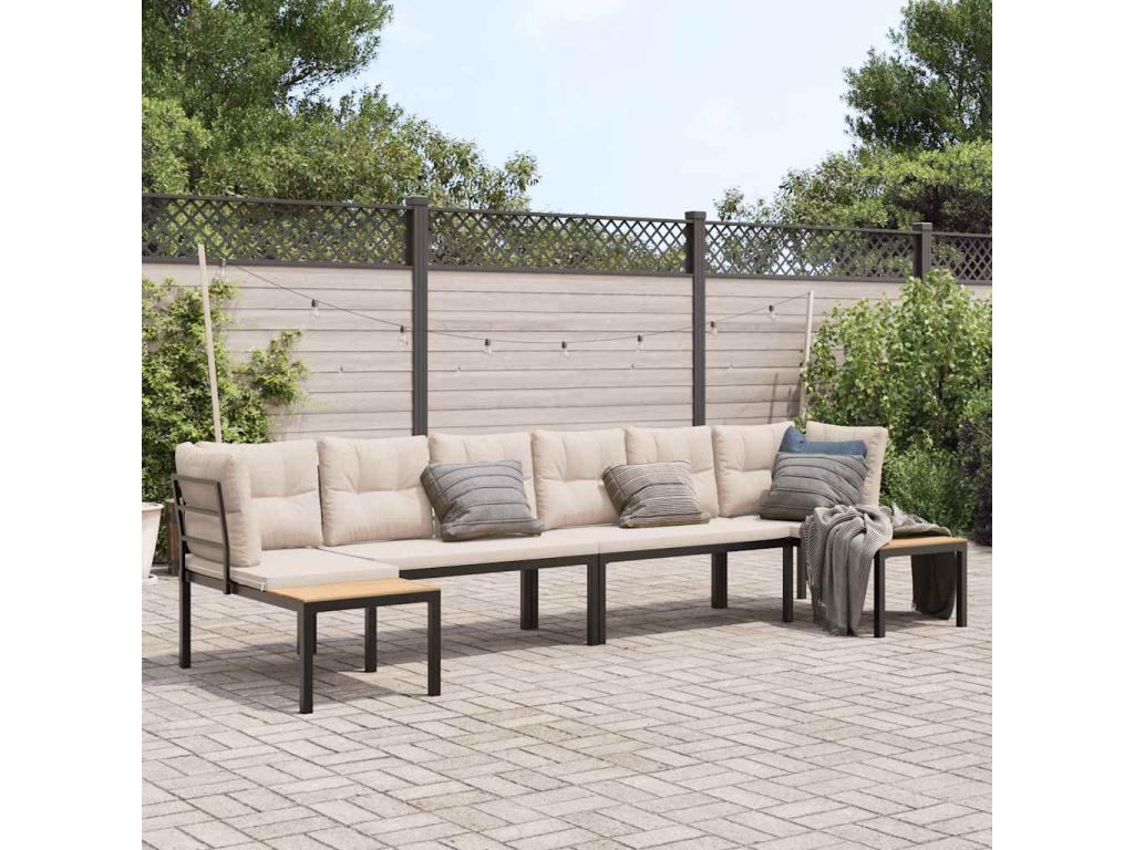 Black Outdoor Furniture Set - dlz1766570419985