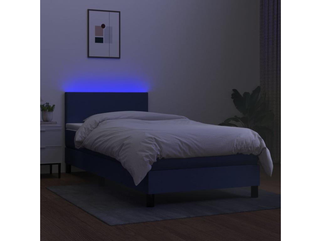 Blue Fabric Mattress, 100 x 200 cm