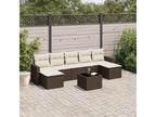 Brown Woven Resin Wicker Outdoor Furniture Set - dlz1766570384397