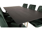Green Velvet Table
