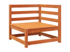 Brown Pine Wood Outdoor Furniture Set - dlz1766570725704