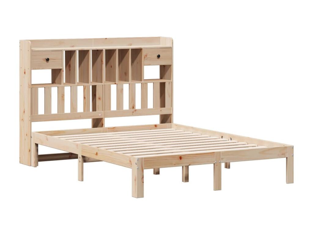 Brown Solid Wood Mattress, 160 x 200 cm