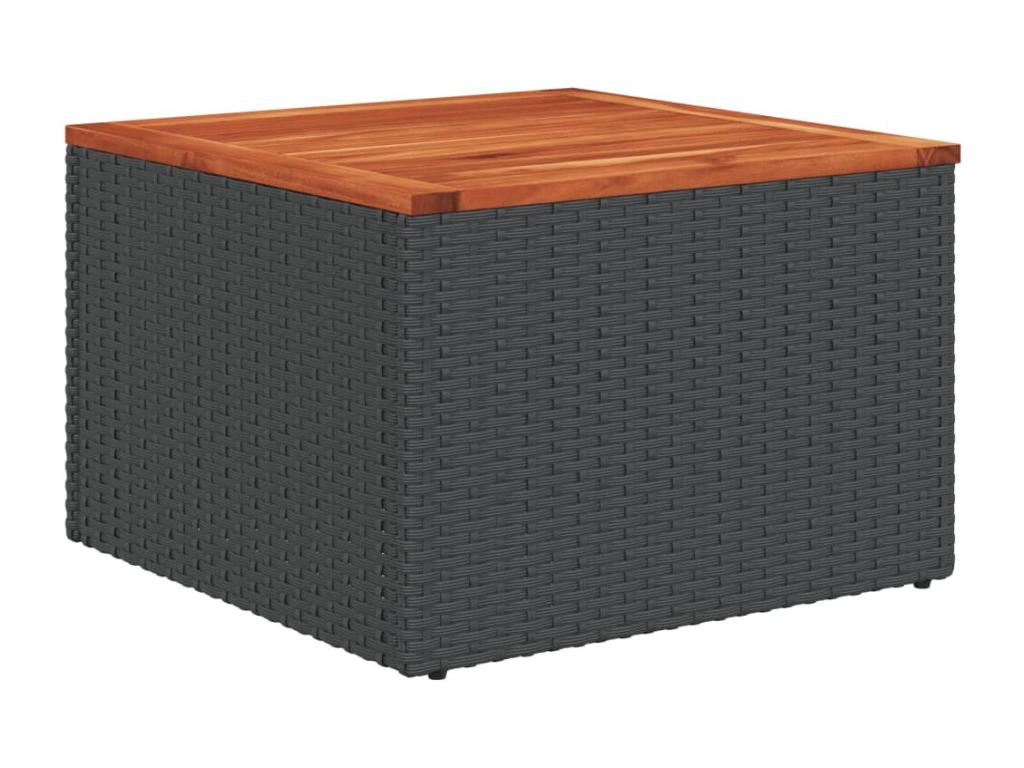 Black Woven Resin Wicker Outdoor Furniture Set - dlz1766570764529