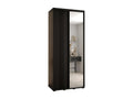 Black Wardrobe, 120 x 45 x 235.2 cm