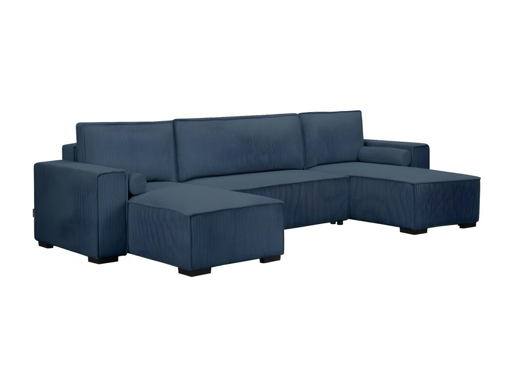 Blue Velvet Sofa Bed