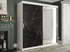 Black Marble Wardrobe, 200 x 200 x 62 cm