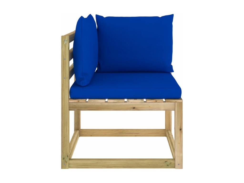 Blue Pine Wood Home Furniture