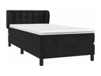 Black Velvet Mattress, 90 x 200 cm