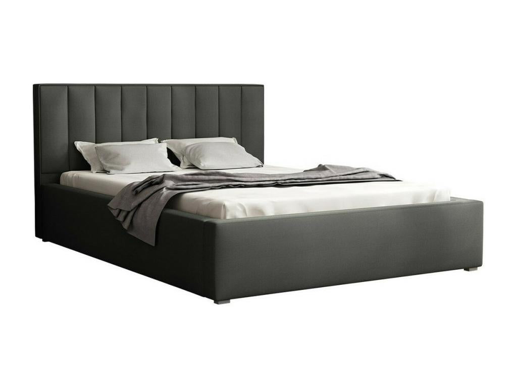 Gray Bed, 220 x 223 x 93 cm