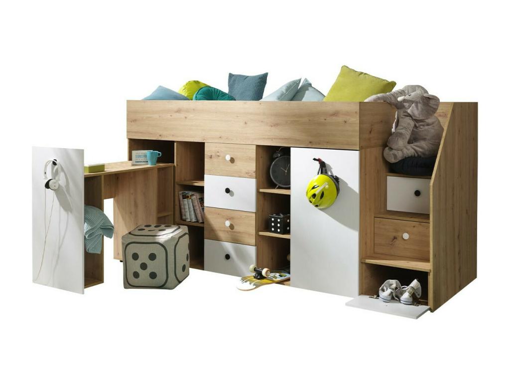 Brown Bed, 90 x 200 cm