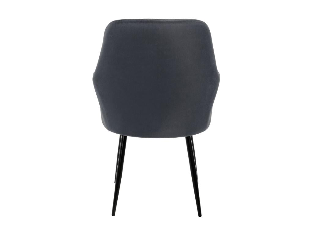 Gray Velvet Chair