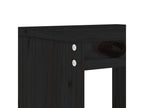 Black Pine Wood Home Furniture