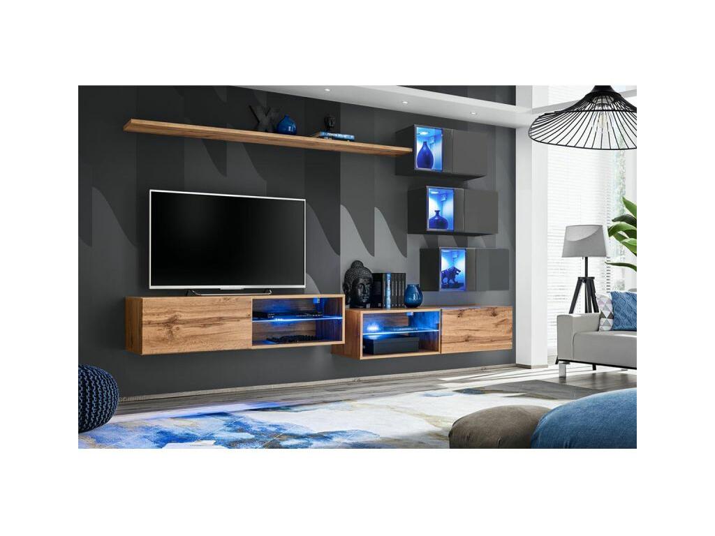 Brown TV Stand - dlz1766570888795