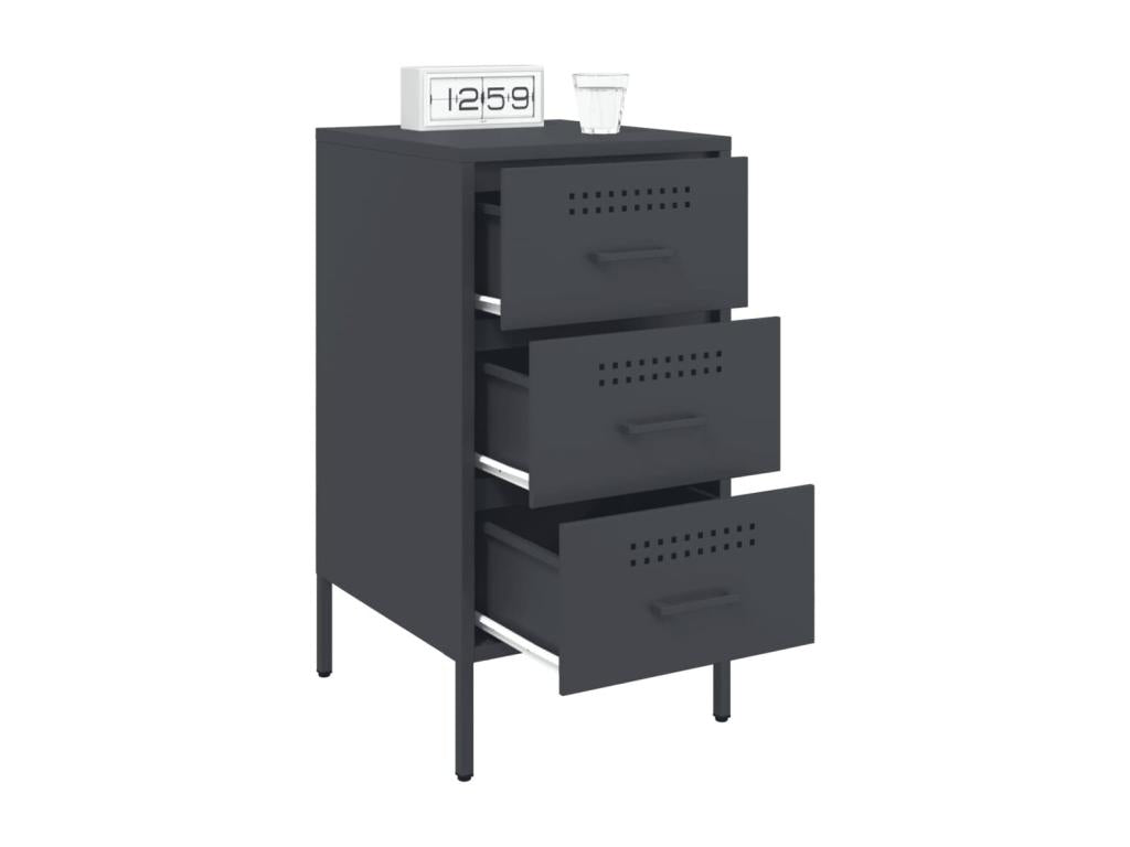 Anthracite Table, 36 x 39 x 68 cm